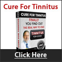 Cure For Tinnitus Cure For Tinnitus